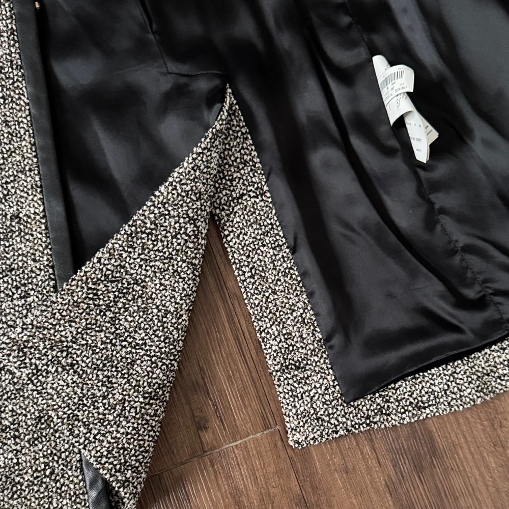 BOSS BLACK WHITE BROWN TRENCH - Picture 10 of 17